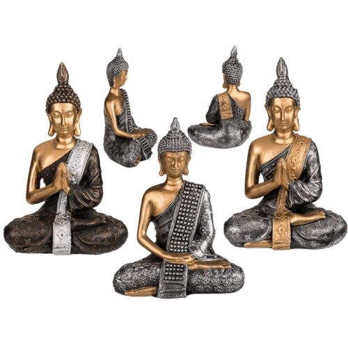 Magnetic Land Lot De 3 Statues Bouddha Thaï Magneticland - Image 2