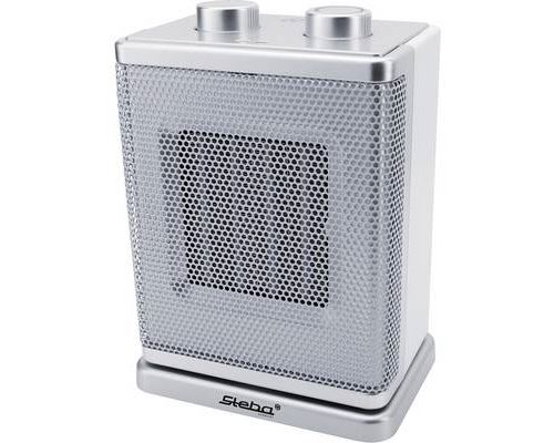 Steba 392400 Radiateur soufflant c&eacute;ramique KH 4 30 m&sup2; blanc-argent