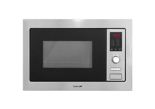 Four à micro-ondes Foster 7151 010 Noir, Acier inoxydable Micro-ondes combiné encastrable 25 L 900 W