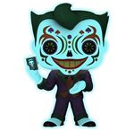 Livre Funko Pop Heroes Dia de Los Dc The Joker Glow In The Dark