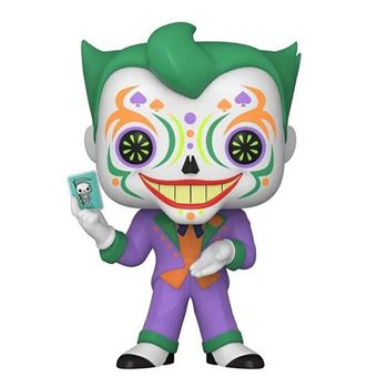 Livre Funko Pop Heroes Dia de Los Dc The Joker Glow In The Dark