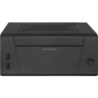 SILVERSTONE SST-ML11B Milo Slim HTPC Micro-ATX Boitier - 1