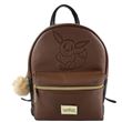 Pokemon Eevee Brown Fashion Sac à dos - Pouses multiples - Stractures réglables