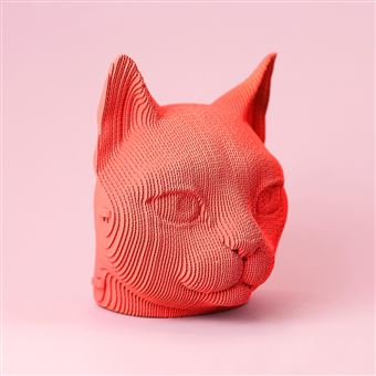 Cartonic - Puzzle 3D Chat - Naturel -