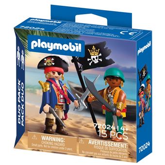 72024 Duo Pirates avec drapeau - 1