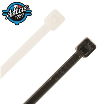 Colliers De Serrage 300x3,5mm 50 Pièces Blanc | Leroy Merlin