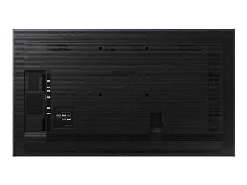 Samsung QB85R-B - Classe de diagonale 85 QBR-B Series écran LCD rétro-éclairé par LED - signalisation numérique - 4K UHD (2160p) 3840 x 2160 - noir