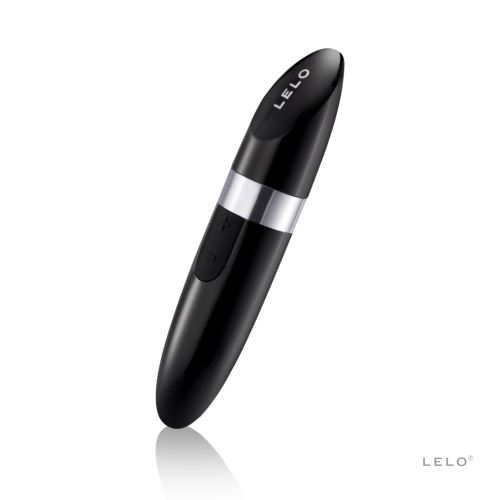 LELO MIA 2 Vibreur Intime en Forme de Rouge à Lèvres, Compact et Puissant, Black