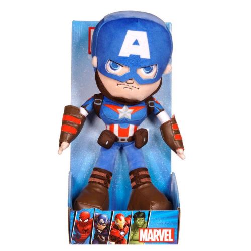 Peluche Action Captain America Avengers Marvel Avengers 25cm