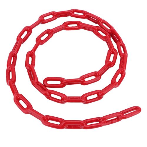 Chaîne à Maillons de Balançoire 1.5M enfants en Plastique enduit Fer - Rouge