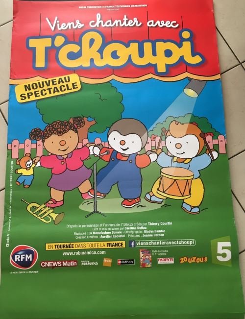 Acheter Viens Chanter avec T'choupi - AFFICHE État correct - 14,99 € Viens Chanter avec T'choupi - AFFICHE État correct - N/A reconditionné disponible sur Fnac
