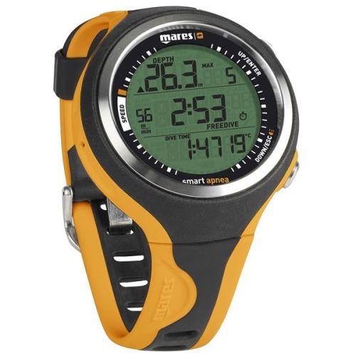 Montre Ordinateur Smart Apnea Mares - Couleur - Noir/Orange