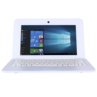 280€ sur Notebook 10.1' Mini Pc Ordinateur Portable Windows 10 Intel 2  Go+32 Go Blanc YONIS - PC tout en un - Achat & prix