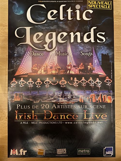 Acheter Celtic Legends - Irish Dance Live - 40x60cm - Affiche État correct - 13,99 € Celtic Legends - Irish Dance Live - 40x60cm - Affiche État correct - reconditionné disponible sur Fnac