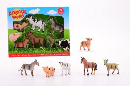 Monde animalier animaux de la ferme ass. 26785