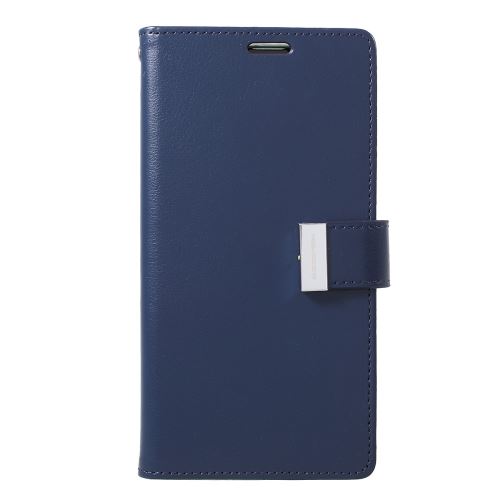 Etui en PU journal intime riche bleu foncé pour votre Samsung Galaxy S10