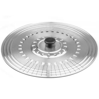couvercle casserole perfore inox 22-24-26 cm ustensile cuisine