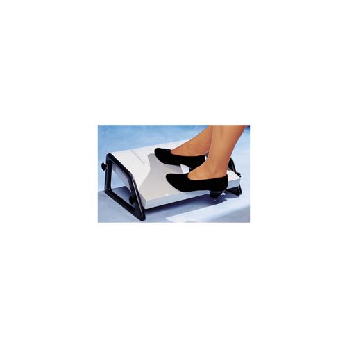 Wedo Repose-Pieds Relax, Ajustable En Hauteur, Gris Clair