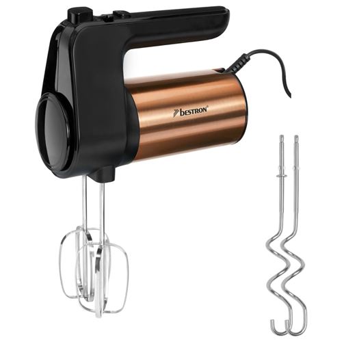 Bestron Copper Collection AHM1000CO - Batteur à main - 400 Watt