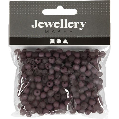 Creotime perles Bijoux 150 pcs violet clair