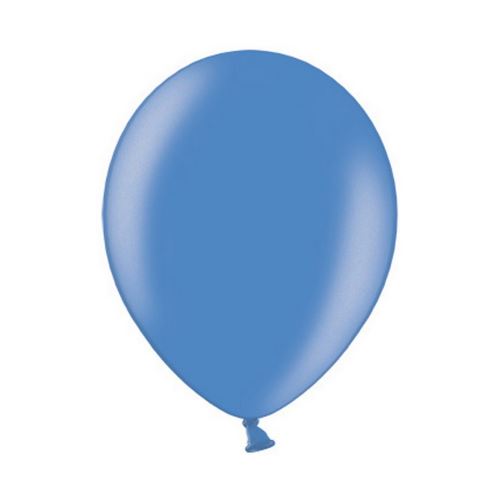 Belbal - Ballons de baudruche (13 cm) (lot de 100) (Taille unique) (Bleu métallique) - UTSG4298