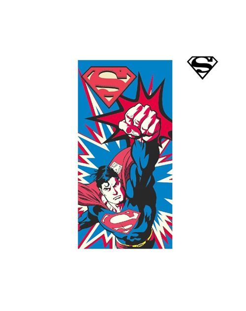 Serviette de plage superman