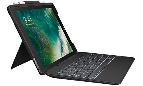 Logitech Slim Keyboard Combo Case pour iPad Pro (10.5) iPad Air 3ème gen UK Layout - Black