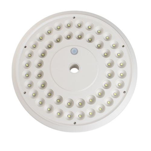 Nuit en Plein Air Downlight Drapeau Solaire Étanche Lumières Pôle Lampe 48 Led Flagpole Djzs729