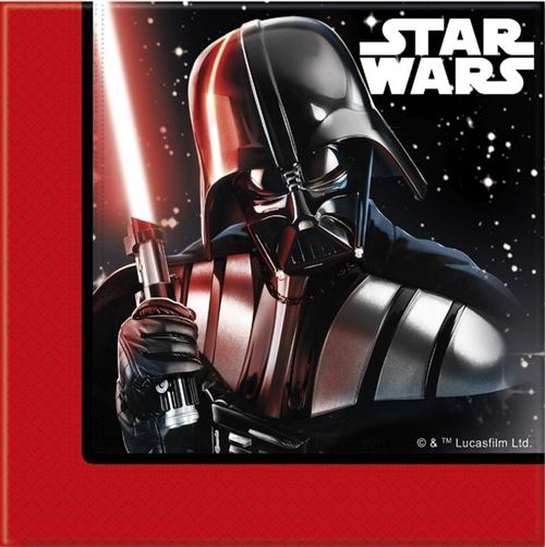 Procos serviettes de table Star Wars Final Battle33 cm 20 pièces