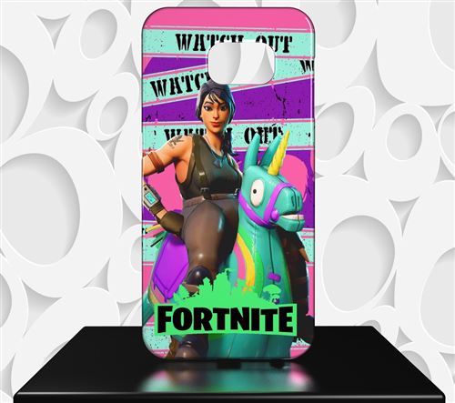 Coque Personnalisée Samsung Galaxy S6 EDGE COLLECTION JEUX VIDEOS FORTNITE BATTLE ROYALE 116