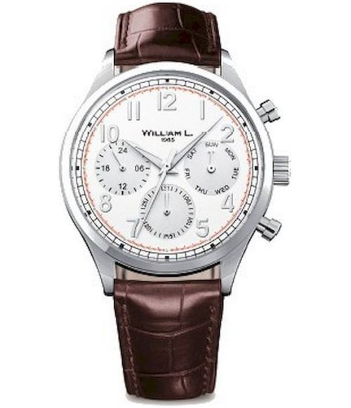 William L. Montre Homme WLAC03BOCM Blanc