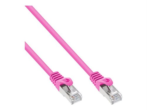 InLine verbindingskabel - 30 cm - roze