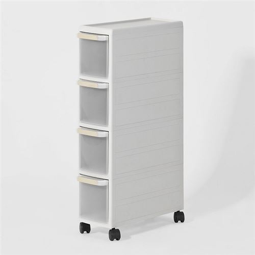 SoBuy® FRG41-HG Chariot pour rangement cuisine salle de bain, Étagère Armoires de cuisine