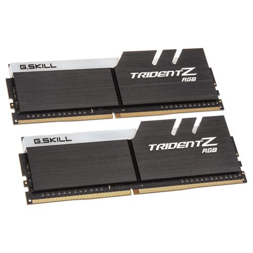 G.Skill TridentZ RGB Series - DDR4 - kit - 16 Go: 2 x 8 Go - DIMM 288 broches - 3200 MT/s / PC4-25600 - CL16 - 1.35 V - mémoire sans tampon - non ECC