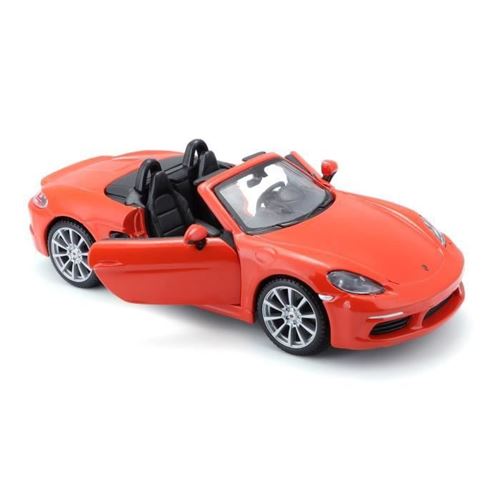 BBURAGO Voiture Porsche 718 Boxter 1/24eme - Orange 