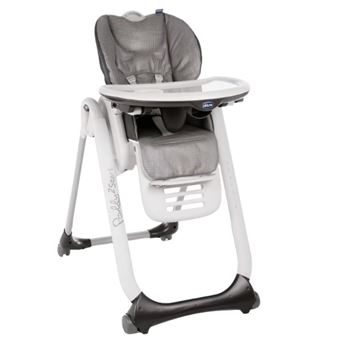 CHAISE HAUTE POLLY 2 START 4 ROUES ANTHRACITE