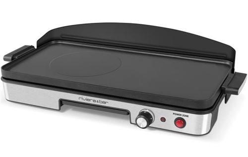 Riviera & Bar QPL345 Power Zone - Plancha -électrique - 1100 cm ² - inox satiné
