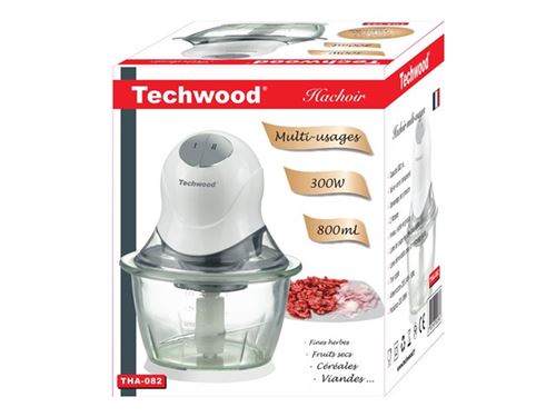Techwood Tha-082 - Hachoir - 0.8 Litres - 300 Watt
