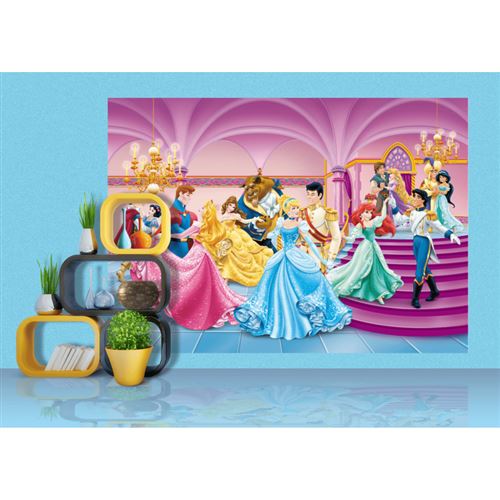 Poster géant Anniversaire Princesse Disney