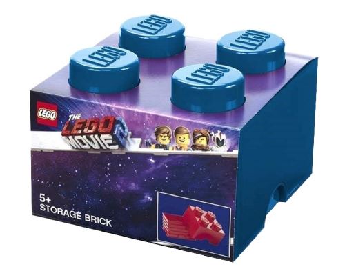 LEGO boîte de rangement The Lego Movie 4-blocs bleu 25 cm
