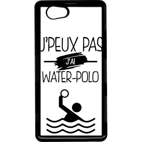 Coque sony z1 mini j peux pas j ai water polo 1