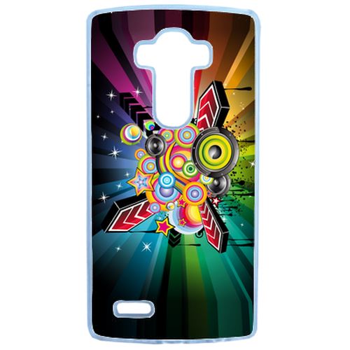 Coque Tag Music Compatible Lg G4 Transparent