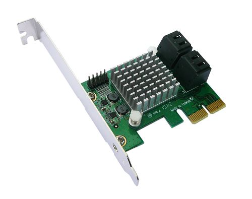 Carte PCIe 4 ports SATA 3.0 - RAID 0/1/10 Gamme Professionnelle