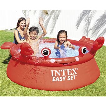 Piscine gonflable Intex Easy Set Crabe 1,83 x 0,51 m Rouge