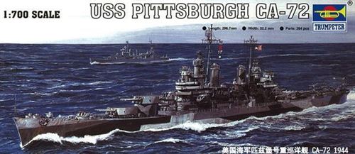 Trumpeter Uss Pittsburgh Ca-72 1944 - 1:700E - Image 2