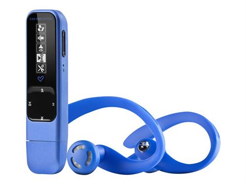 Energy Active 2 - Lecteur numérique - 4 Go - Bleu néon