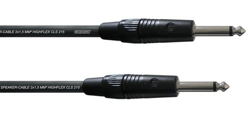 Hp jack m / jack m 2 x 1.5mm2 10m accessoires-Cordial