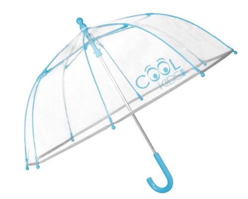 Perletti parapluie enfant bleu réfléchissant 60 cm