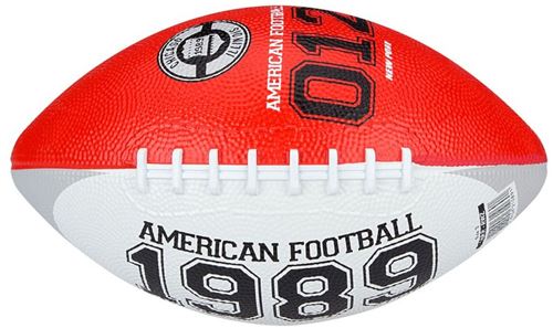 New Port Football américain mini rouge / blanc taille 3