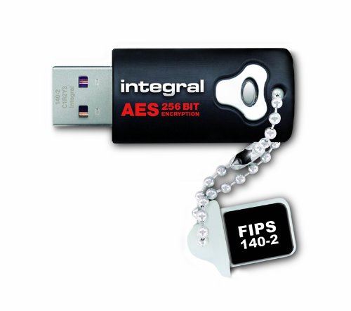 Integral Crypto Drive FIPS 140-2 - USB-flashstation - 8 GB